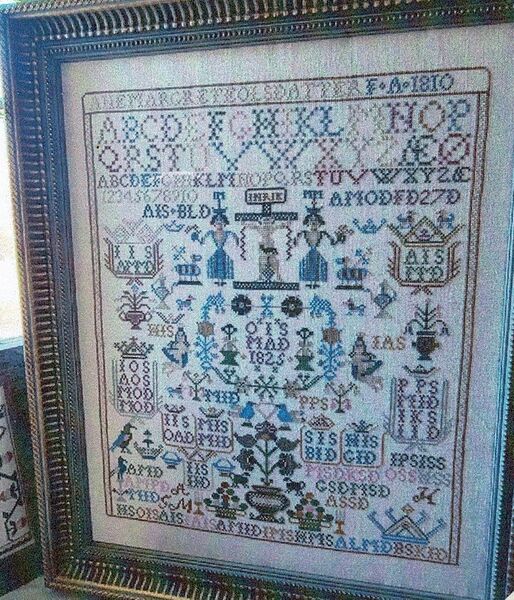 Ane Margrete Olsdatter 1810 Sampler