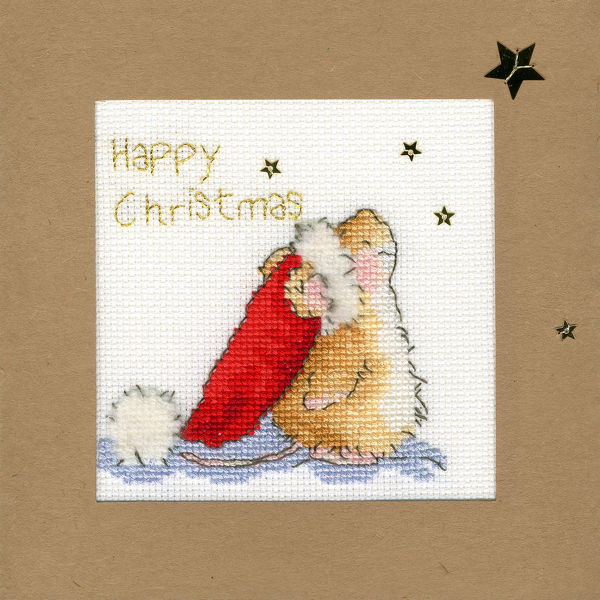 Star Gazing Christmas Card