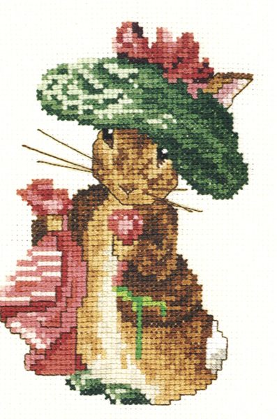Beatrix Potter - Tale of Benjamin Bunny - cross stitch pattern by Green