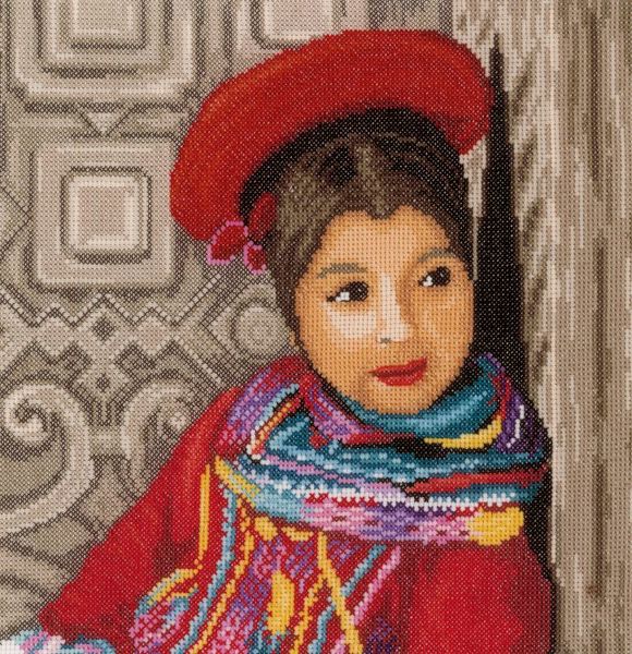 Lanarte Lanarte Culture Cross Stitch Collection Peruvian Girl 