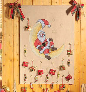 Santa Advent Calendar