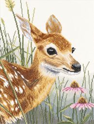 Fawn & Flowers