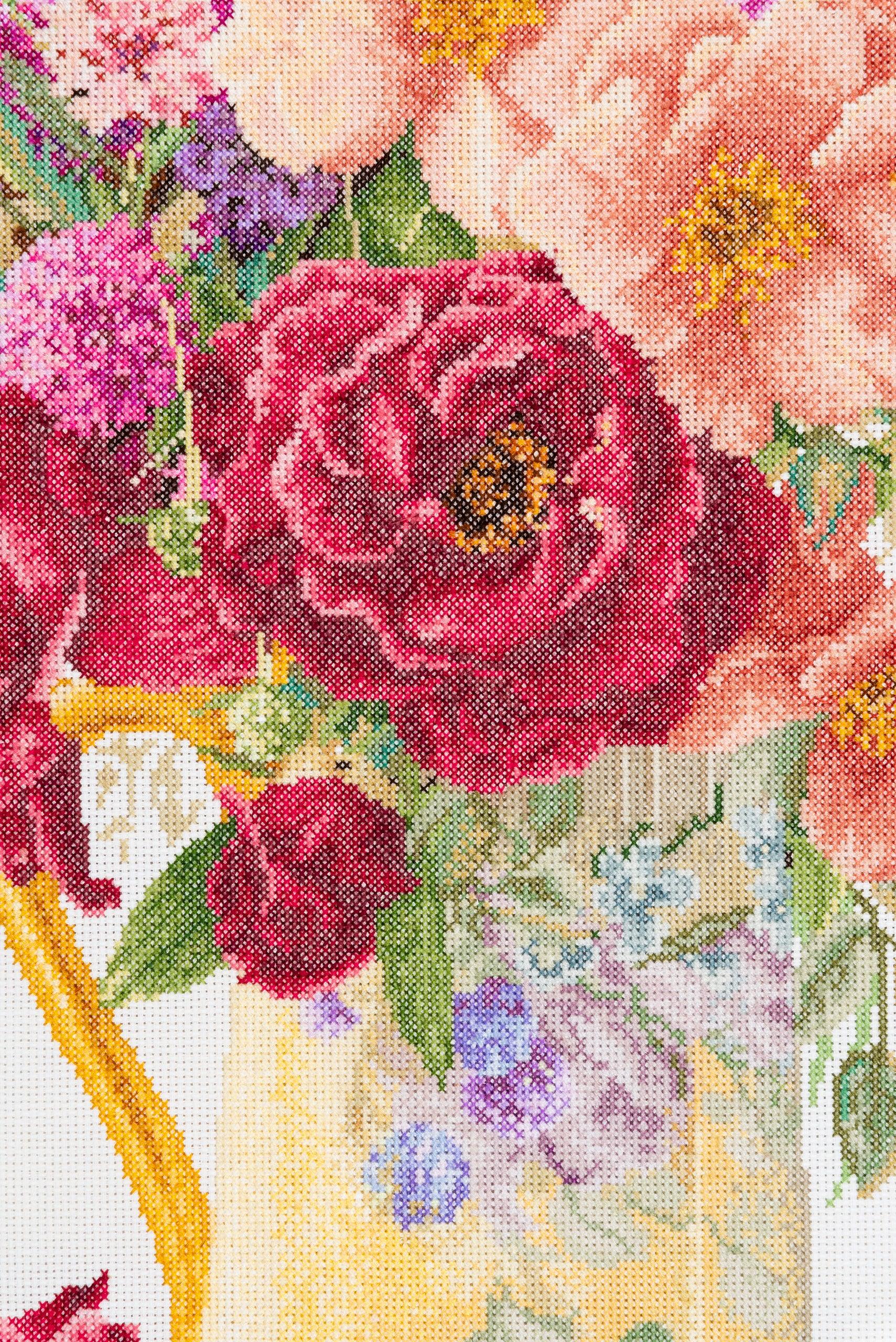 Jug of Summer Flowers (view 2)