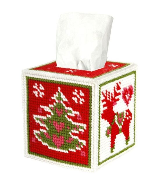Christmas Tissue Box Cover