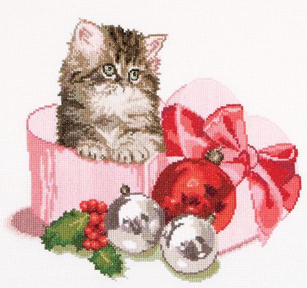 Christmas Kitten