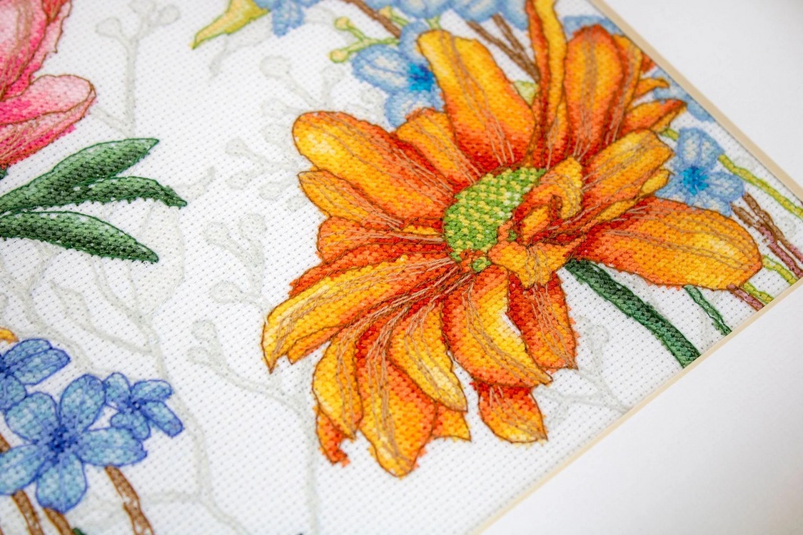 Flowers and Butterfly (view 2)
