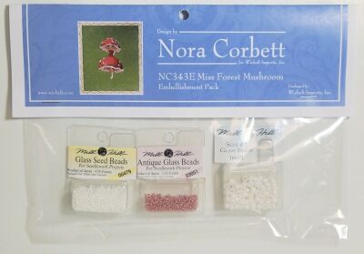 Miss Forest Mushroom Embellishment Pack