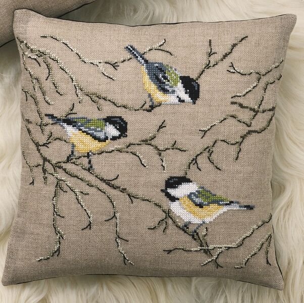 Great Tit Cushion