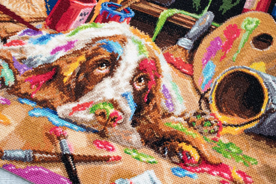 Puppy Picasso (view 3)