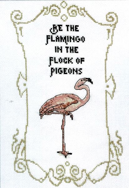 Be the Flamingo