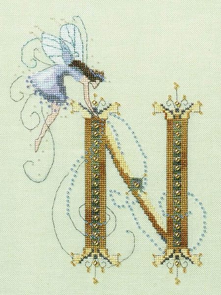 Letters From Nora N Cross Stitch Pattern By Nora Corbett