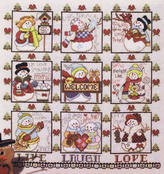 Frosty Friends Blocks