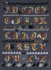 Halloween Alphabet Sampler