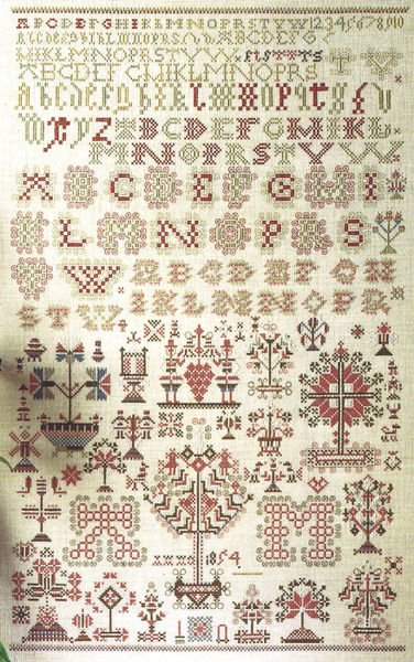 1854 Sampler