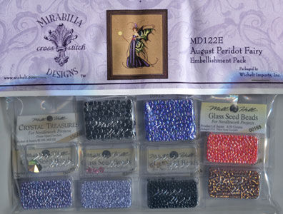 August Peridot Fairy Embellishment Pack