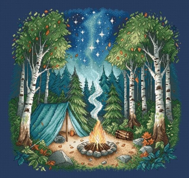 Camp in the Forest