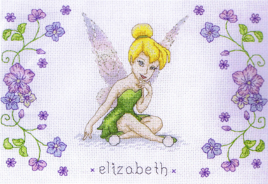 Tinkerbell Cross Stitch Chart