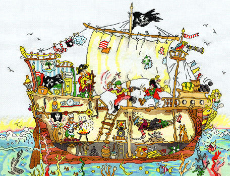 Cut Thru' Pirate Ship