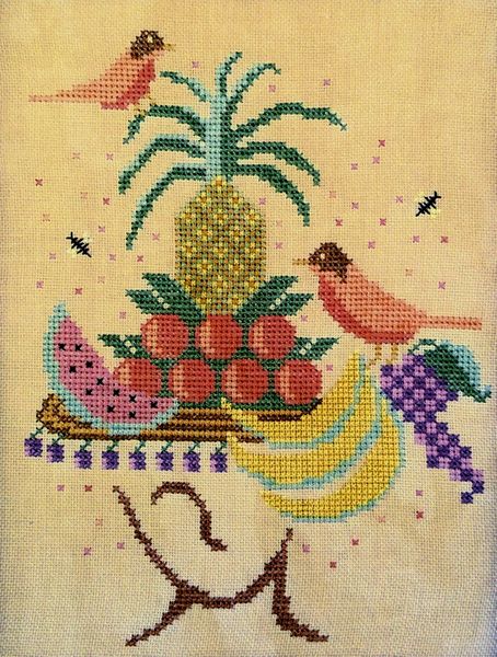 Tropical Hat Lady