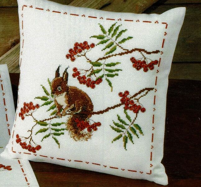 Rowanberry Cushion