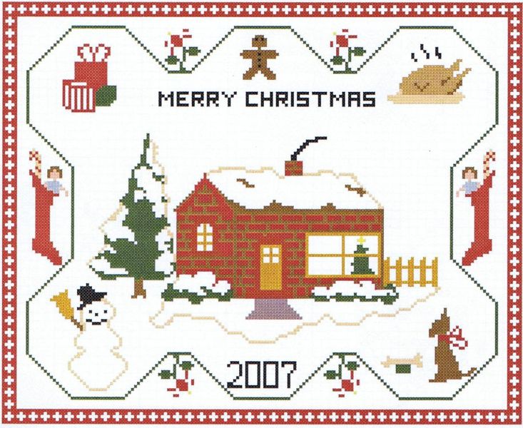 Merry Christmas Sampler