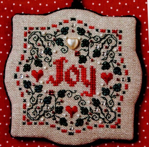 Joy Christmas Ornament