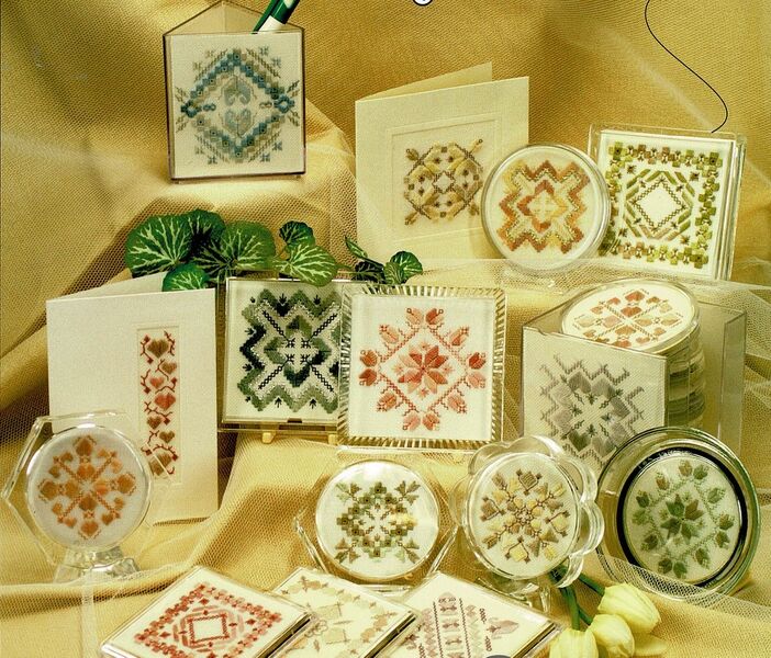 Lovely Stitch Coaster Designs