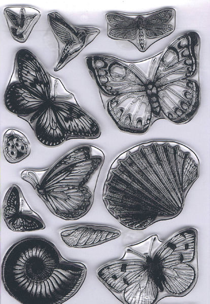 Antique Engravings Clear Stamp Set