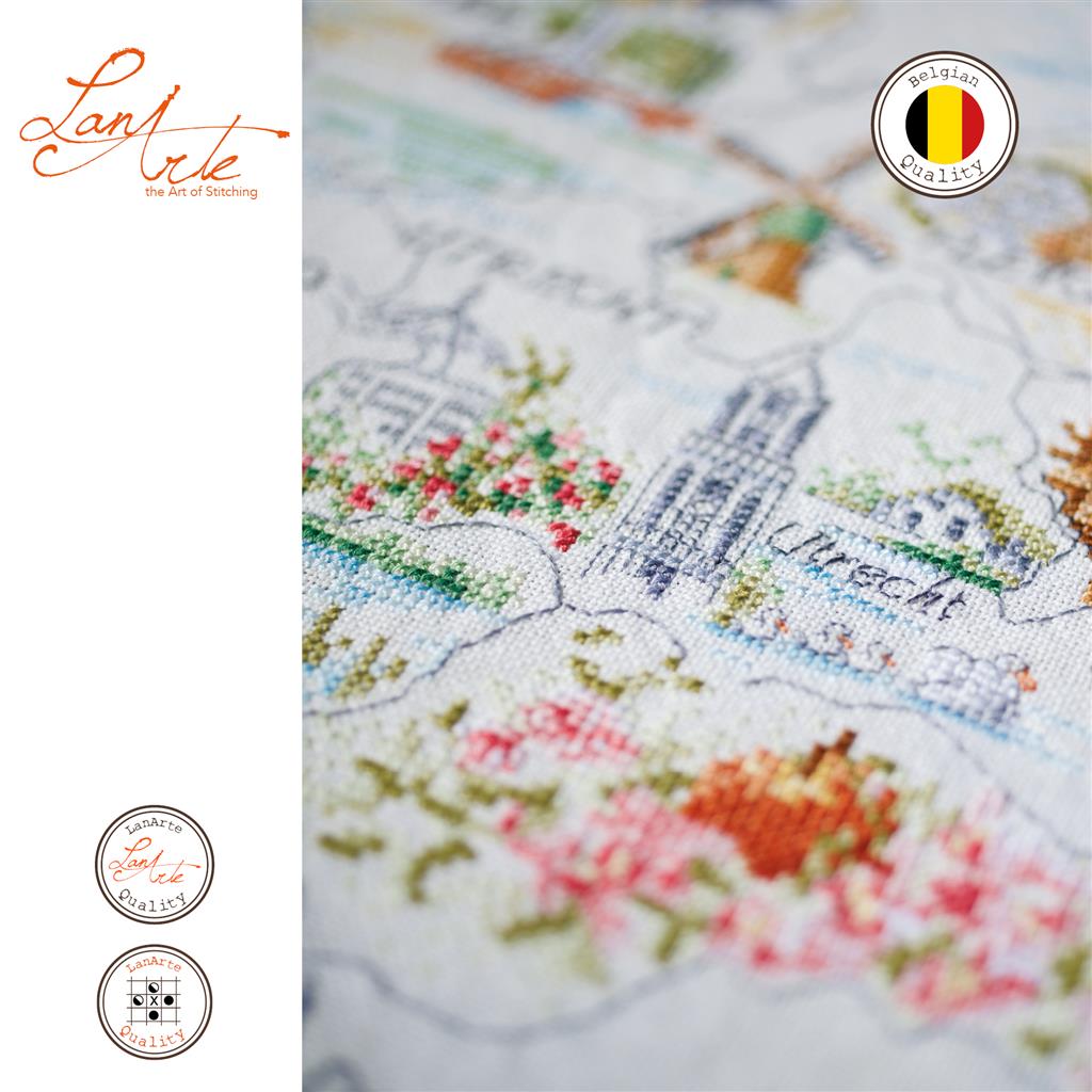 Map of Netherlands (view 3)
