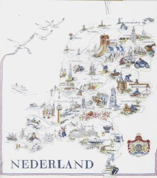 Map of Netherlands