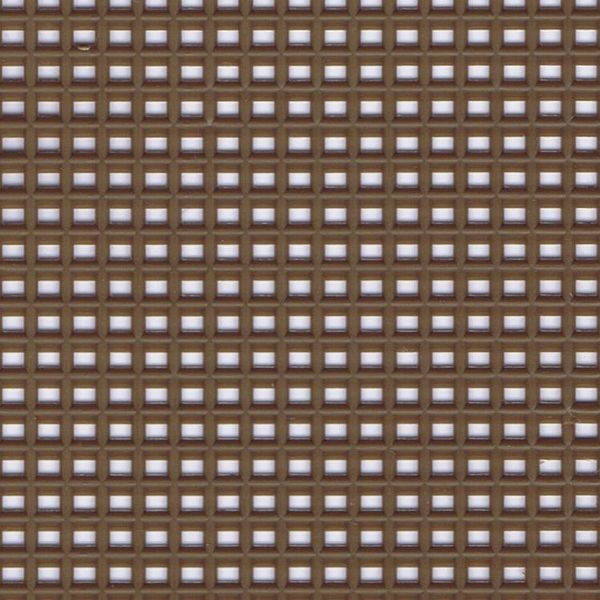 7 Mesh Plastic Canvas Brown