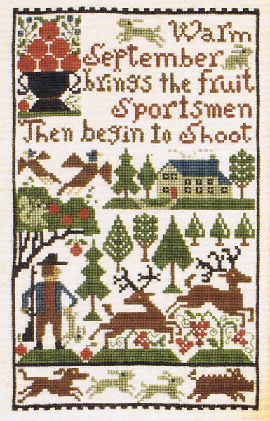 As the Crow Flies Prairie Schooler Cross Stitch Pattern 170 Original