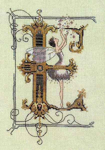Letters From Nora E Cross Stitch Pattern By Nora Corbett