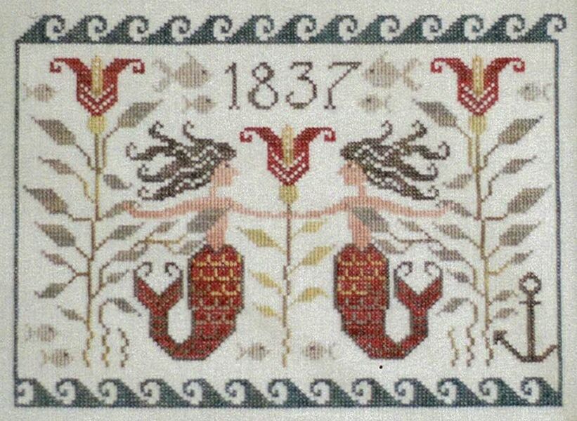 Mermaid Fraktur