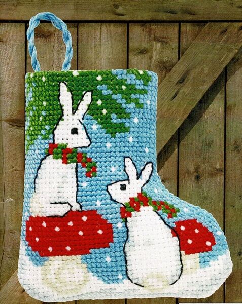 Rabbits Mini Stocking