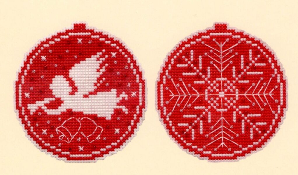 Red Christmas Tree Ornament