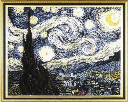 The Starry Night by Vincent van Gogh