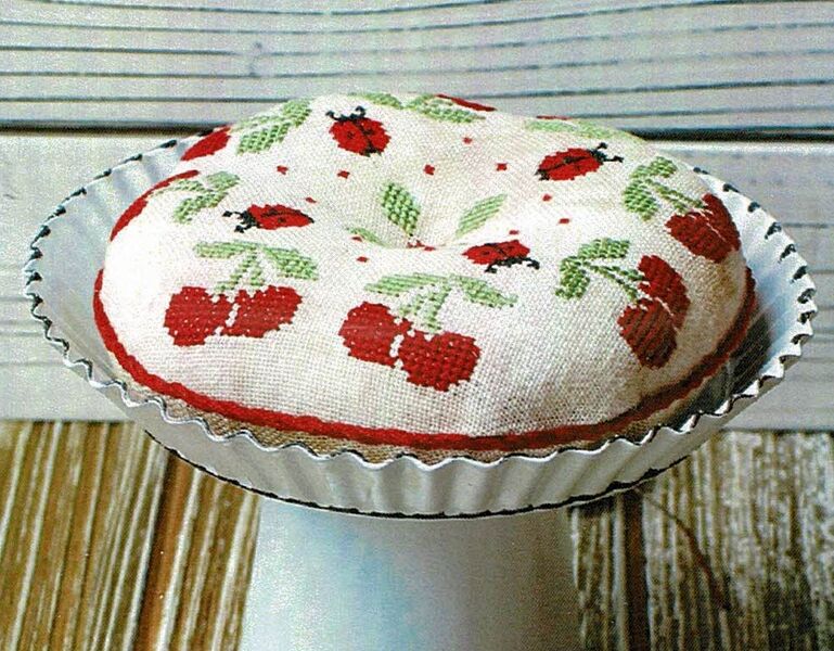 Pincushion With A Cherry On Top
