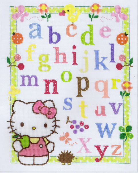 ABC with Hello Kitty