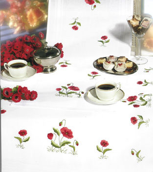 Field Poppies Table Cover