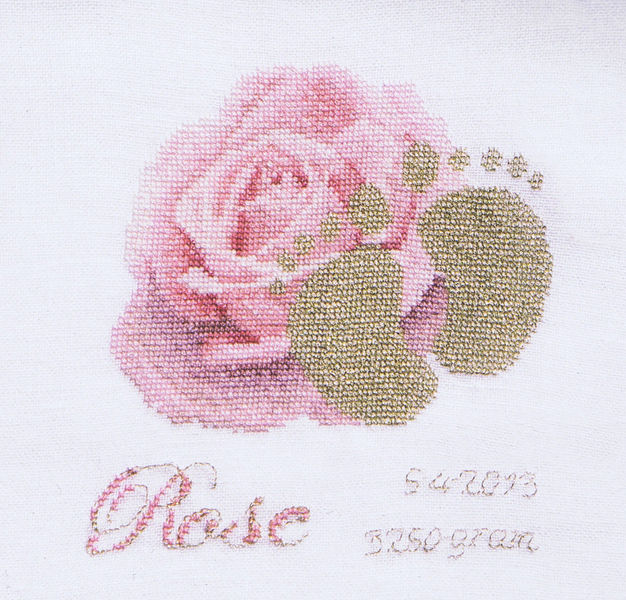 Birth Sampler Rose