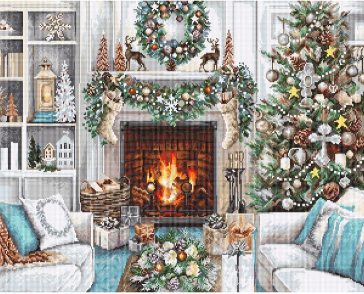 A Christmas Interior (view 2)