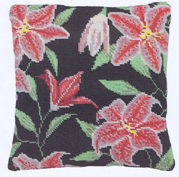 Stargazer Lily Herb Pillow