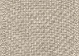 27 count natural linen band