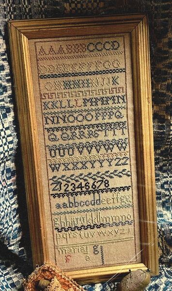 Maria - A British Marking Sampler