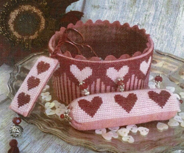All I Need Is Love Sewing Basket