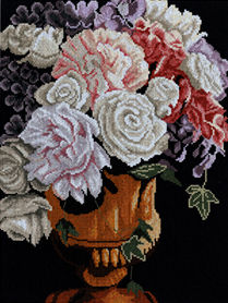 Classical Vase with Roses