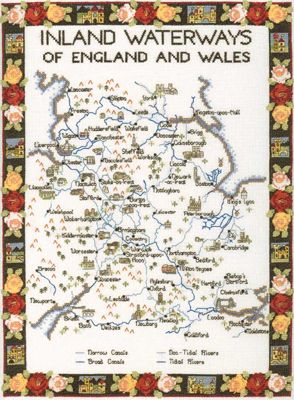 Map of the Inland Waterways of England and Wales