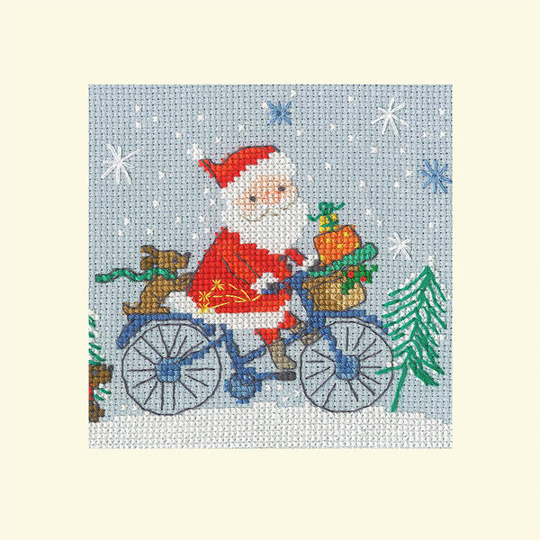 Delivery by Bike Christmas Card