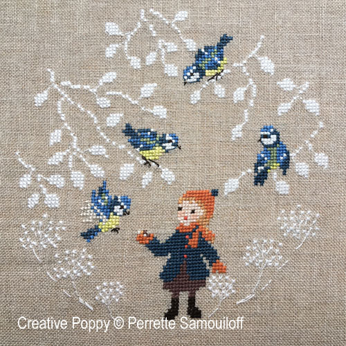 Blue Tits (Chickadees) (view 5)